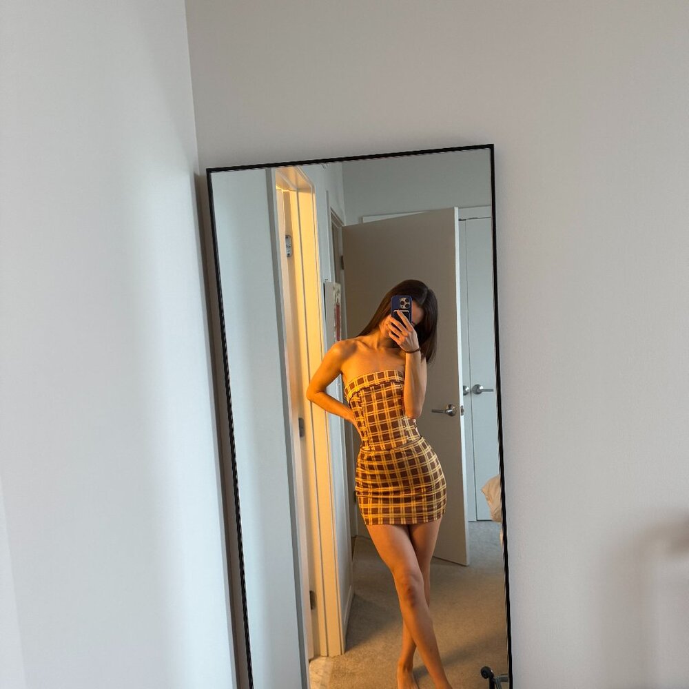 With Jean Skirt and Top Set
